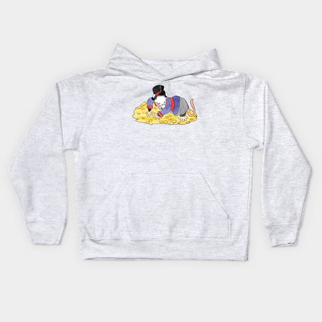 The World's Richest Possum Kids Hoodie by Hillopurkki